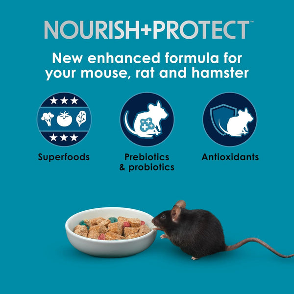 Kaytee Forti Diet Pro Health Small Animal Food for Mouse and Pet Rats, 3-Pound3