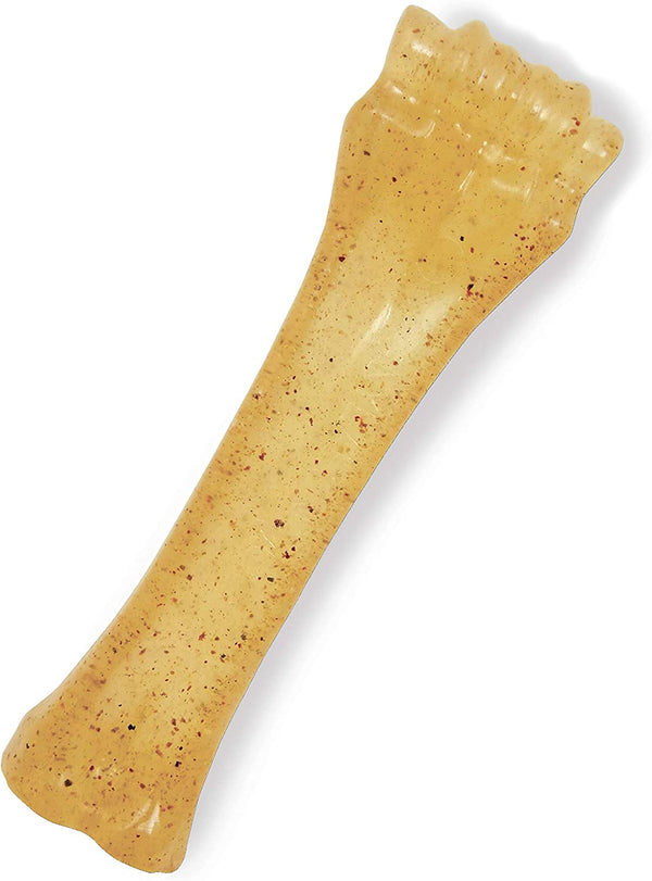 Nylabone Original Bone Flexi Chew Toy for Dogs, Flexible Dog Toys for Moderate Chewers, Chicken Flavor, Small, 1 Count | Dog Toys for Small Dogs up to 25 Lbs, Flexible Material, Gentle on Teeth, Freezable, Bouncy, Great for Seniors13