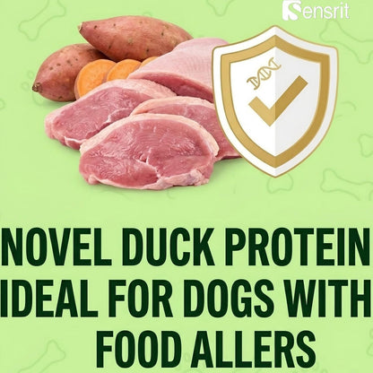 Duck Meat Wrapped Sweet Potato Dog Treats - 10 Oz (285G) Natural Jerky, Hypoallergenic for Sensitive Stomachs, Fiber-Rich, Healthy Snacks for Dogs8