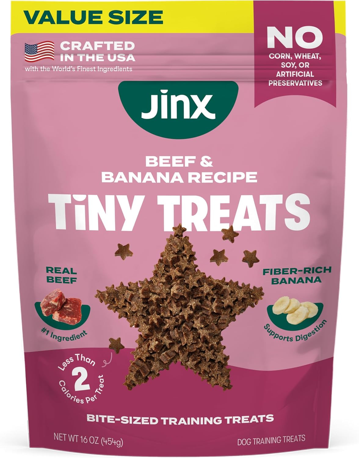 jinx-dog-training-treats-bite-sized-training-treats-for-dogs-beef-4oz-2-pack-healthy-dog-treats-training-with-grass-fed-beef-vitamins-for-immunity-no-fillers-for-puppies-adults-seniors