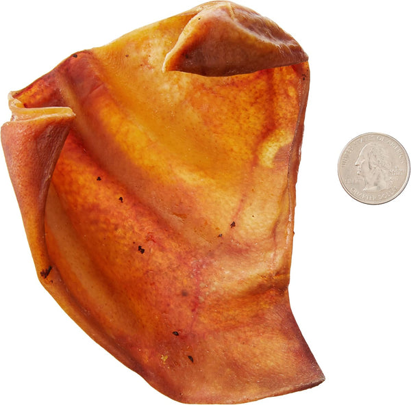 Amazon Brand – Wonder Bound Whole Pig Ears Dog Treats, Pork, 6 Ounce, 6 Count (Pack of 1)4
