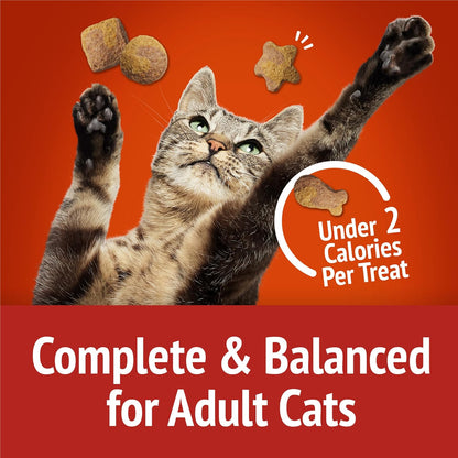 Purina Friskies Cat Treats, Party Mix Gravy-Licious Crunch Chicken and Gravy Flavors - 20 Oz. Pouch7