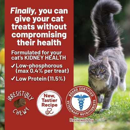 Dave'S Pet Food Renal Cat Treats for Cat Kidney Support, (NEW Recipe!) Semi-Moist Healthy Treats with Kidney Support for Cats, Made in USA (2 Pack)3