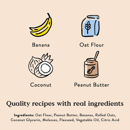 Bocce'S Bakery PB & Banana Flavor Soft & Chewy Dog Treats, 6 Oz | Oven Baked, Wheat-Free Everyday Dog Treat Cookies - Made with Real, Limited Ingredients and Baked in the USA3