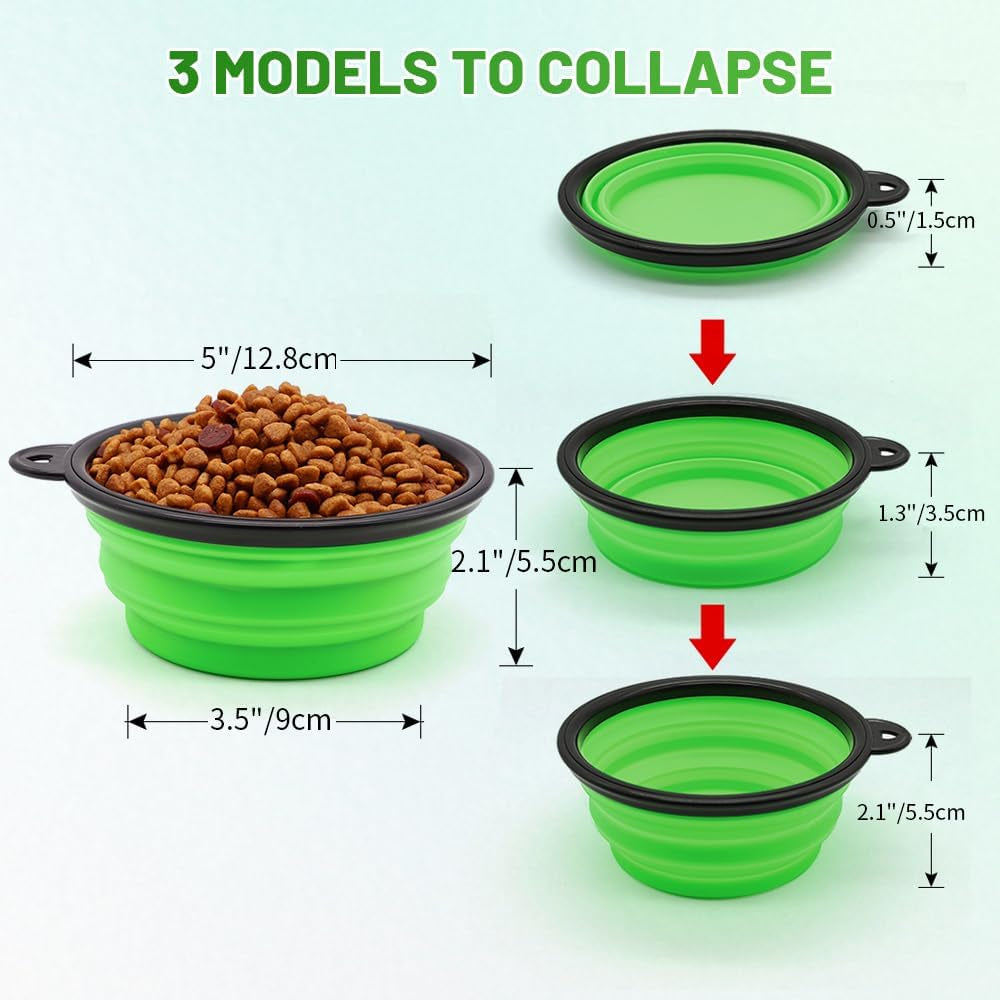 dog-bowl-pet-collapsible-bowls-2-pack-for-cats-dogs-portable-pet-feeding-watering-dish-for-walking-parking-traveling-with-2-carabiners-small-blue-green
