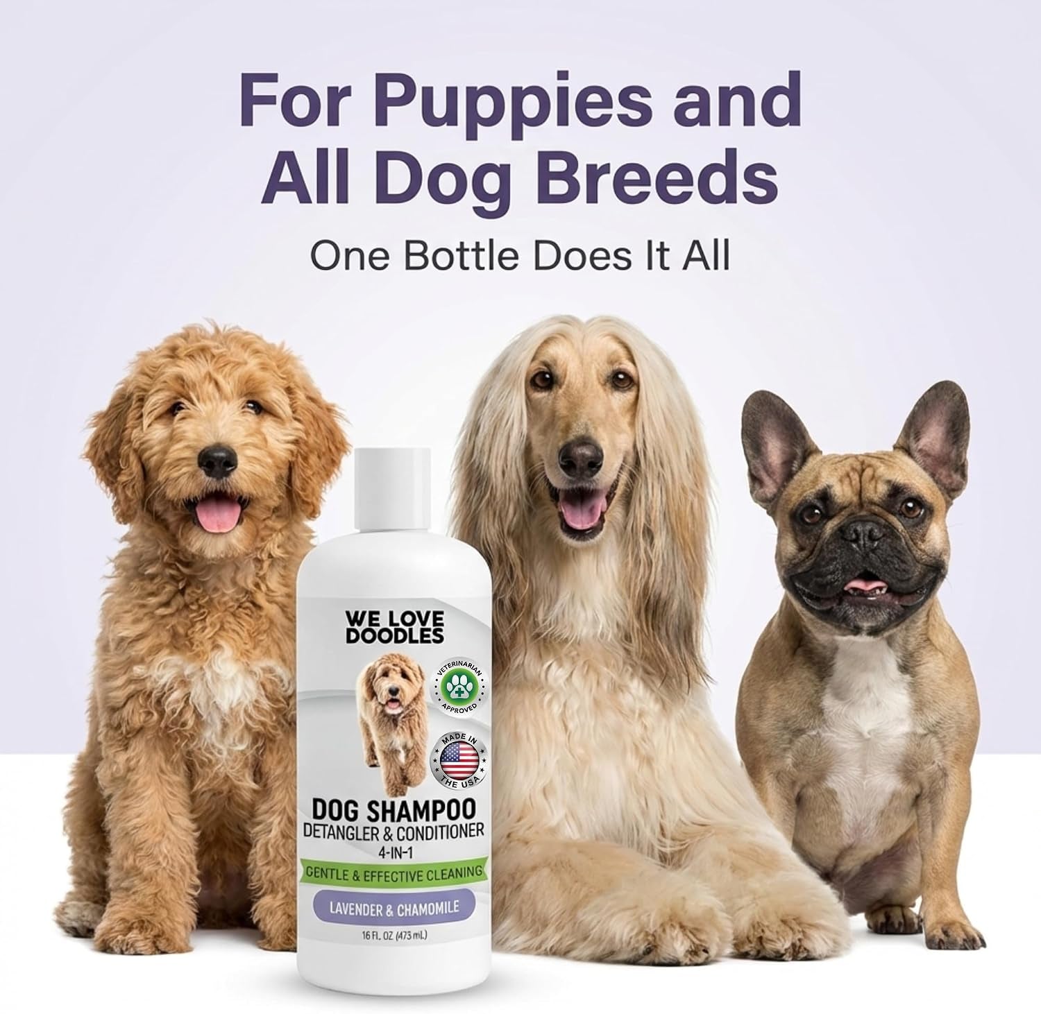 dog-shampoo-conditioner-detangler-hypoallergenic-tearless-lavender-16oz-for-sensitive-itchy-skin-best-shampoo-for-smelly-dogs-goldendoodle-poodle-doodle-puppy-pet-wash-soap-usa-made-4-in-1