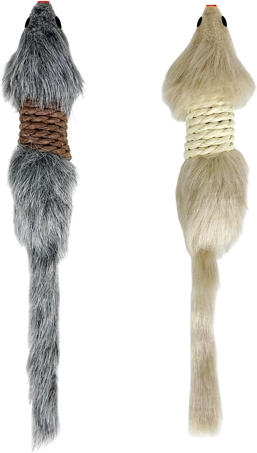 ttcat-2-pack-large-furry-mouse-cat-toys-natural-paper-rope-realistic-fake-mice-kitten-interactive-hunting-toy-durable-chew-teaser-toy-for-indoor-cats-boredom-relief-cat-prey-toy