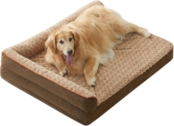BFPETHOME Orthopedic Dog Beds for Large Dogs-Waterproof Sofa Dog Bed with Removable Washable Cover, Big Pet Bed with Waterproof Lining and Nonskid Bottom,Pet Bed for Large Dogs28