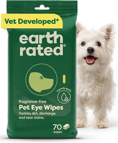 Earth Rated Dog Wipes for Paws & Butt, Deodorizing, Unscented, 100Ct | Hypoallergenic, 3-In-1 Cleaning and Hydrating, for Grooming Paws, Body and Butt13