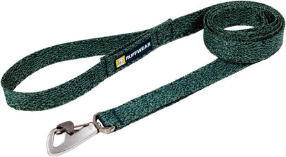 Ruffwear, Front Range Flex Dog Leash, 5 Ft Engineered Knit with Soft Hand-Feel, Lightweight Strong Leash with Lockable Clip, Traffic Loop, Accessory Loop for Outdoor Walking, Deep Teal1
