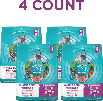Purina ONE plus Whole Body Support with Chicken Dry Cat Food - 16 Lb. Bag2