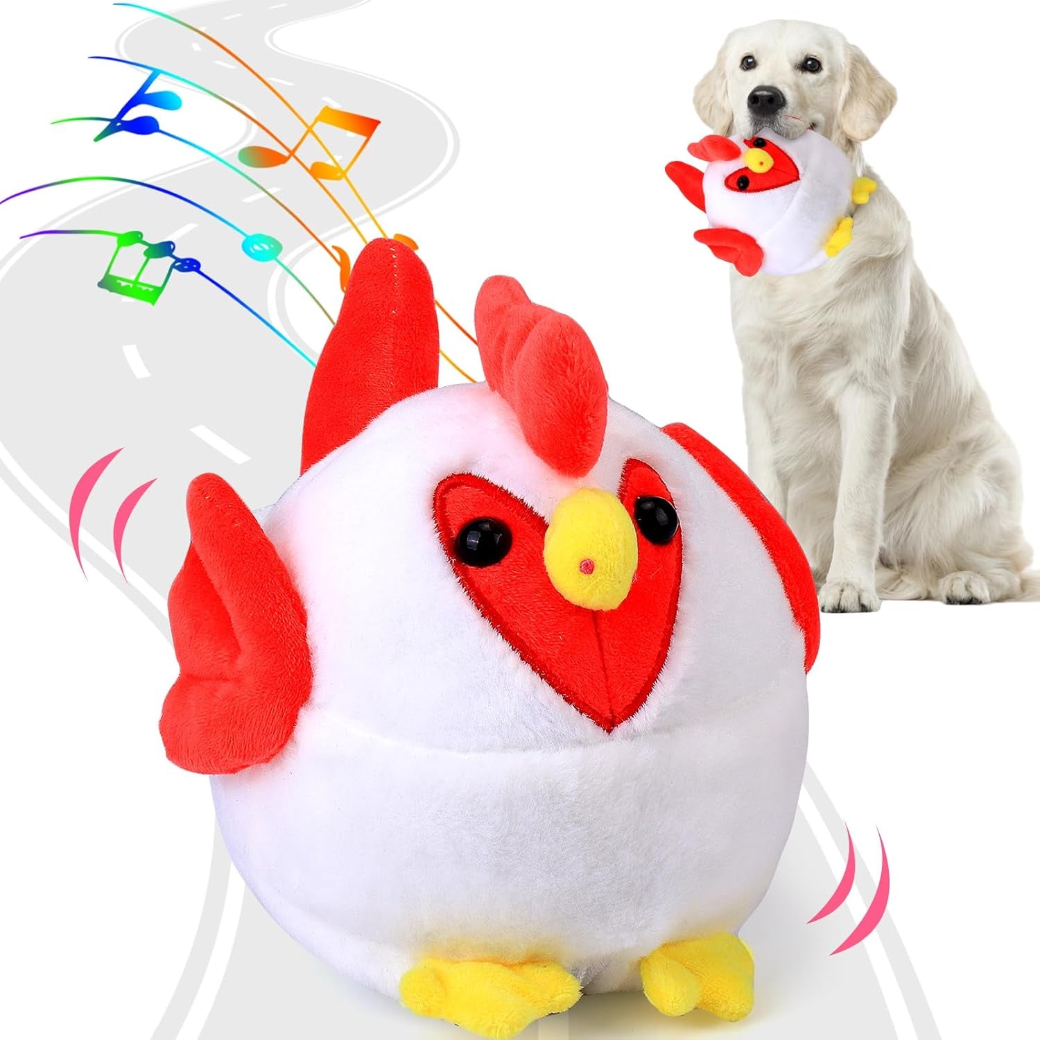 baborui-interactive-dog-toys-pig-jumping-squeaky-dog-toys-with-recording-and-music-modes-rechargeable-moving-dog-chew-toys-for-small-medium-large-dogs-to-keep-them-busyblue-pig