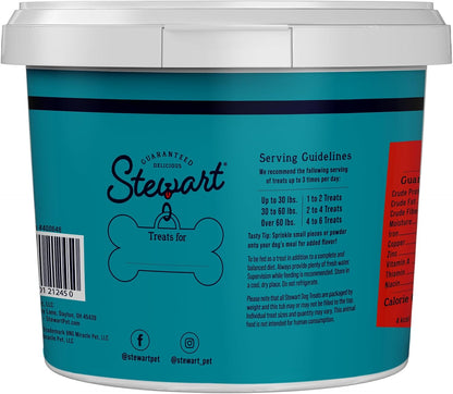 Stewart Freeze Dried Dog Treats, 100% Beef Liver, 21 Oz Tub | Premium Quality Raw Protein, Single Ingredient, High Protein Training Treats & Food Topper, No Refrigeration, Cat Friendly8