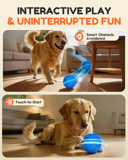 Osou Smart Interactive Dog Toys, Automatic Moving & Bouncing Dog Ball for Medium & Large Dog Breeds, E-TPU Durable & Waterproof, with Irregular Motion to Encourage Active Play5