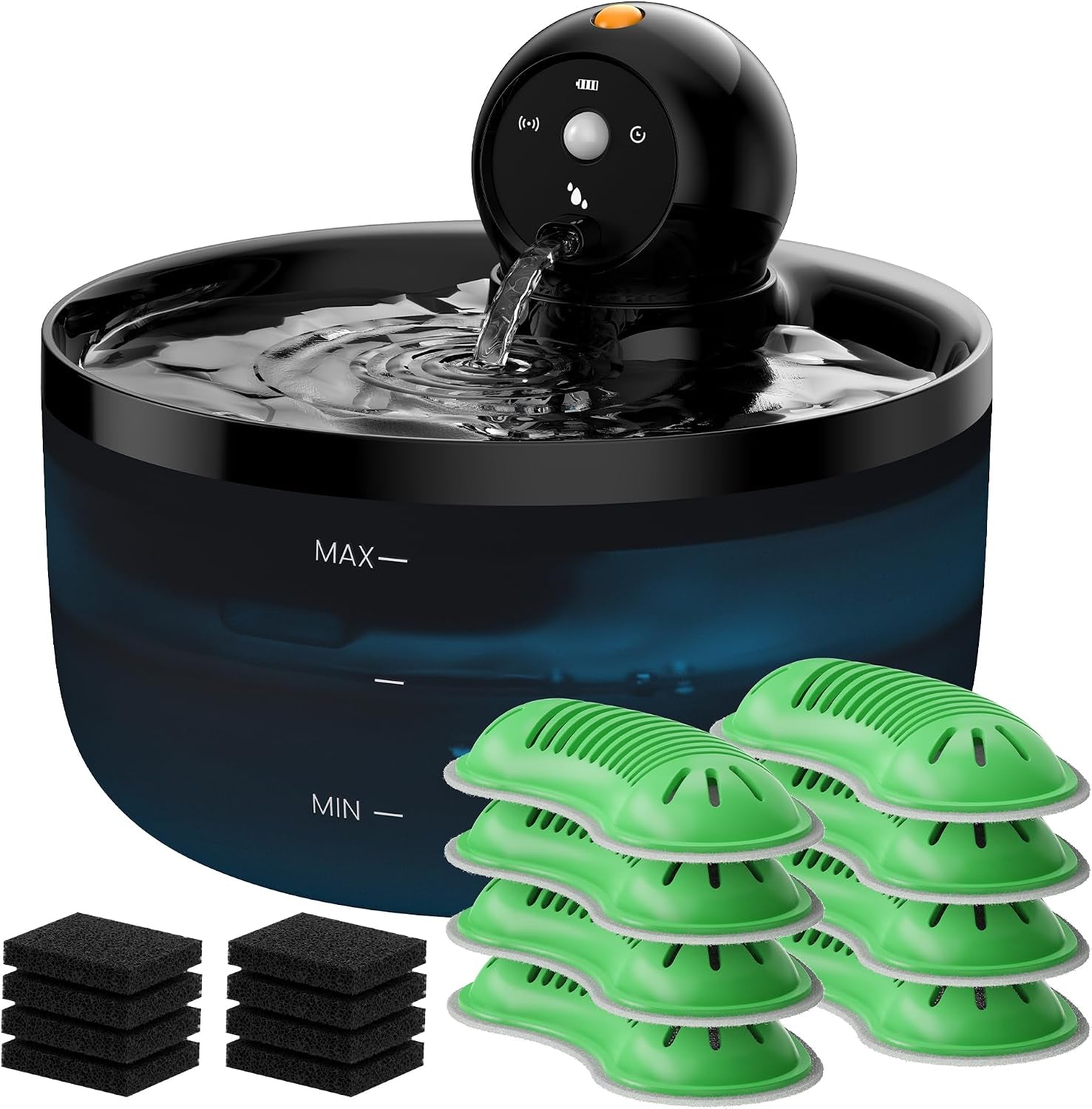 cat-water-fountain-wireless-cordless-cat-fountain-for-drinking-battery-operated-88oz-2-6l-black-pet-water-fountain-rechargeable-quiet-cats-water-bowl-dispenser-with-motion-sensor-small-animals