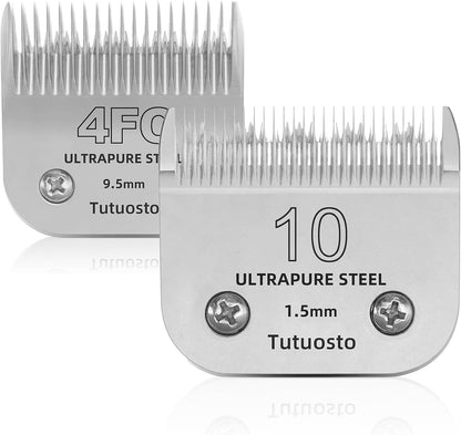 3 Pack 10 Clipper Blade Compatible with Andis, Wahl and Oster Dog Clippers | Detachable Pet Grooming Replacement Blade for Dog Grooming Clippers, Replacement Blades, Compatible Accessory16