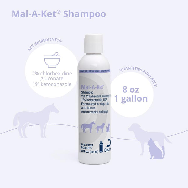 Mal-A-Ket Shampoo for Dogs and Cats, 8 Oz | Packaging May Vary2