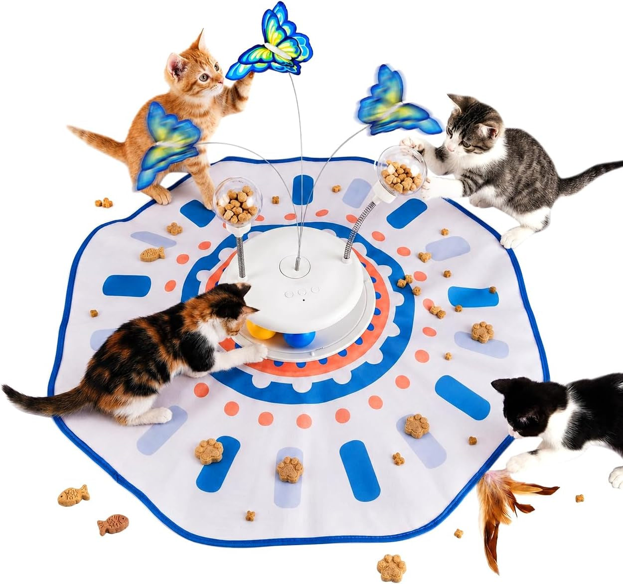 mohaya-interactive-cat-toy-5-in-1-smart-automatic-cat-toys-for-bored-indoor-cats-motion-sound-activated-toy-with-fluttering-butterfly-moving-feather-track-balls-slow-feeder-treat-dispenser