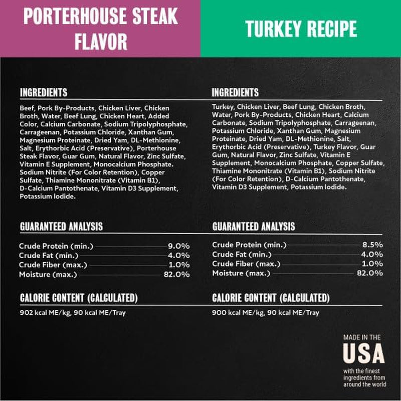 cesar-wet-dog-food-classic-loaf-in-sauce-grilled-chicken-filet-mignon-porterhouse-steak-beef-chicken-liver-and-turkey-variety-pack-3-5-oz-easy-peel-trays-36-count-pack-of-1-made-in-usa-real-meat-1-ingredient-no-fillers-or-artificial-flavors-formulated-without-grains-easy-peel-trays