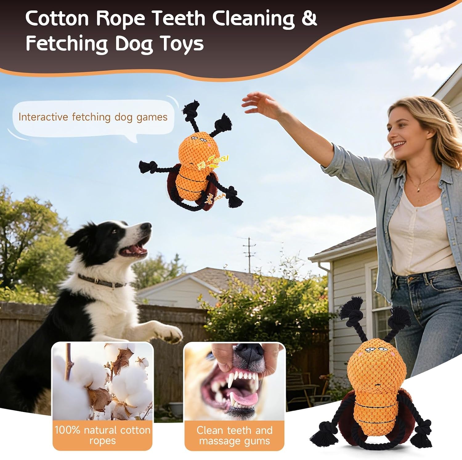 yipetor-cockroach-squeaky-dog-toy-puppy-rope-chew-toy-for-medium-dogs-anti-boredom-tug-of-war-machine-washable-teeth-cleaning-crinkle-paper-plush-toy-separation-anxiety