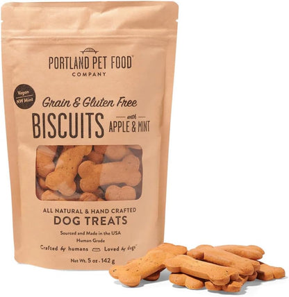 Portland Pet Food Pumpkin Dog Treats - Healthy, Grain-Free Biscuits, 5 Oz | Human-Grade, Limited Ingredient, Natural Low Calorie Training Treats for Small & Large Dogs, Puppy to Senior, Made in USA17