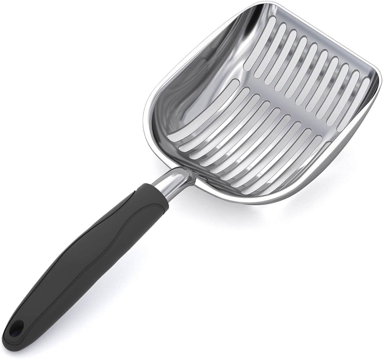 wepet-cat-litter-scoop-aluminum-alloy-sifter-kitty-metal-scooper-deep-shovel-long-handle-poop-sifting-kitten-pooper-lifter-durable-heavy-duty-for-litter-box