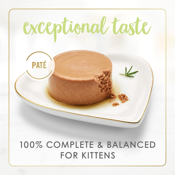 Purina Fancy Feast Kitten Tender Turkey Feast Wet Kitten Food Pate - (Pack of 24) 3 Oz. Cans4