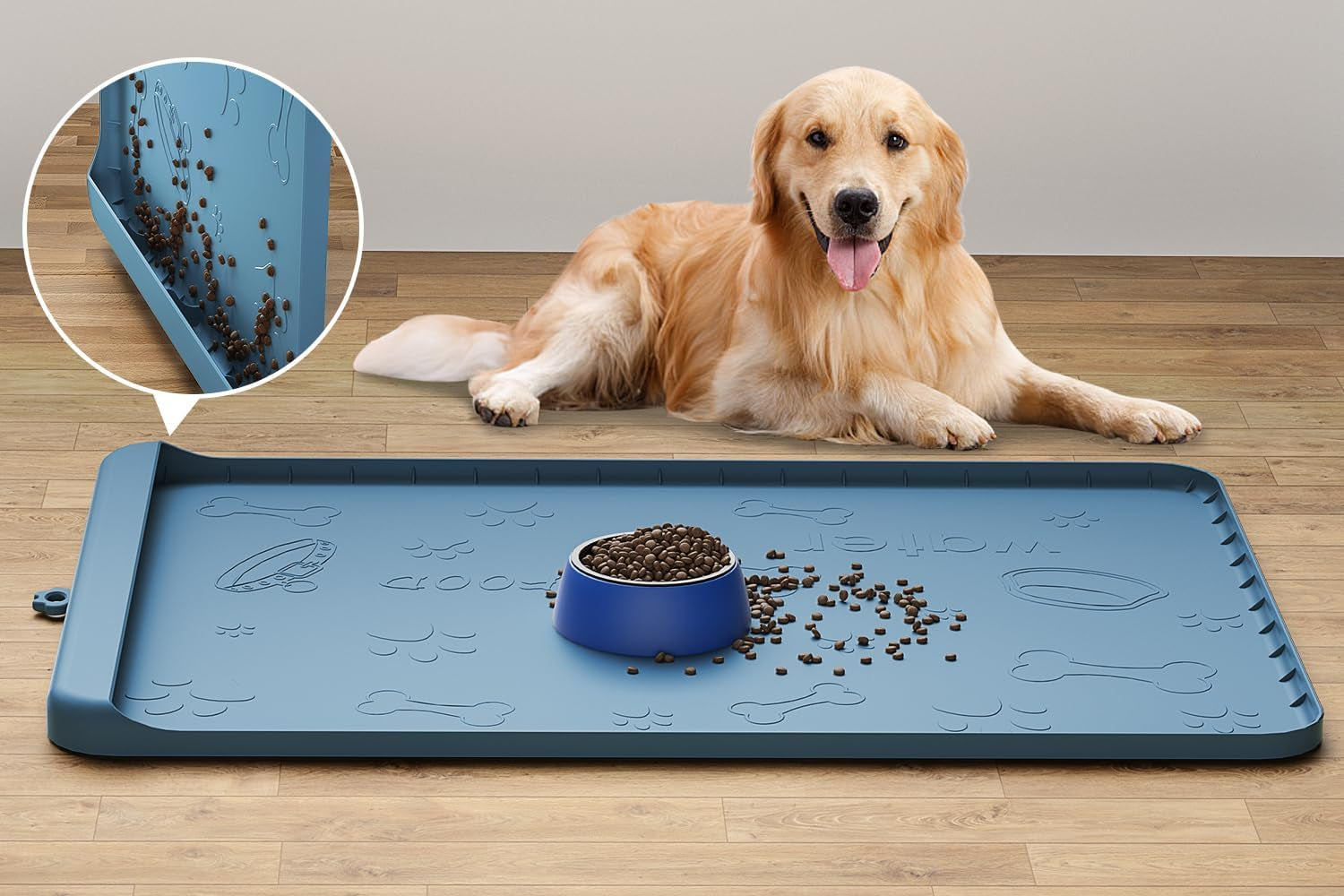 dog-food-mat-36x24-silicone-dog-mat-for-food-and-water-large-pet-feeding-mats-with-residue-collection-pocket-waterproof-dog-cat-bowl-mat-with-high-edges-to-prevent-water-food-spills-gray
