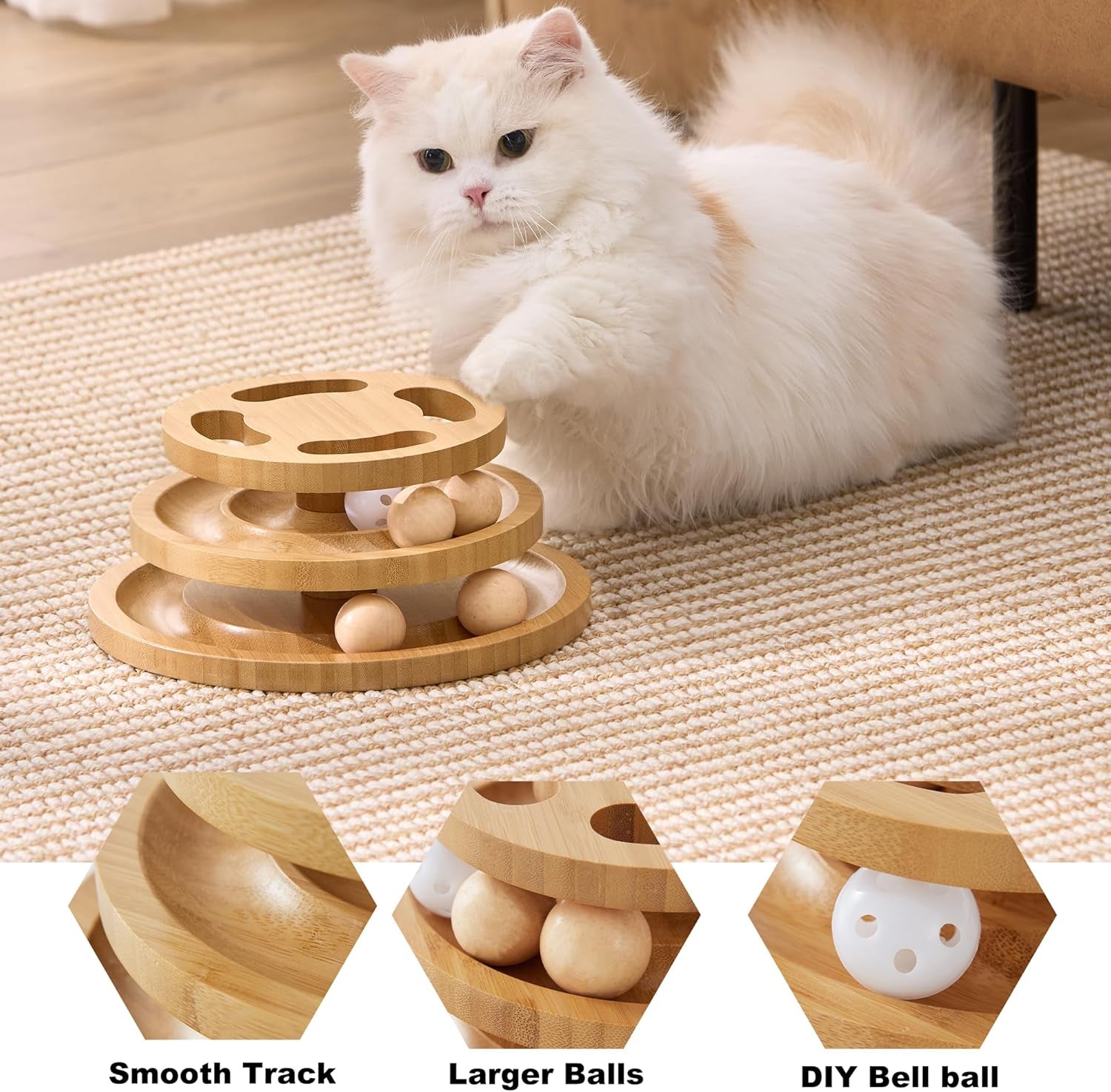 zomisia-cat-ball-track-toy-with-puzzle-top-wooden-cat-toys-for-indoor-cats-interactive-spinning-balls-large-cat-ball-tower-for-kitten-exercise-mental-stimulation-self-play-home-enrichment