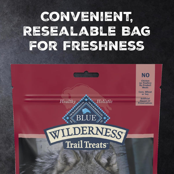 Blue Buffalo Wilderness Salmon Crunchy Dog Biscuits, Grain-Free, 24 Oz | Real Salmon #1 Ingredient, High Protein Dog Treats, No Artificial Preservatives4