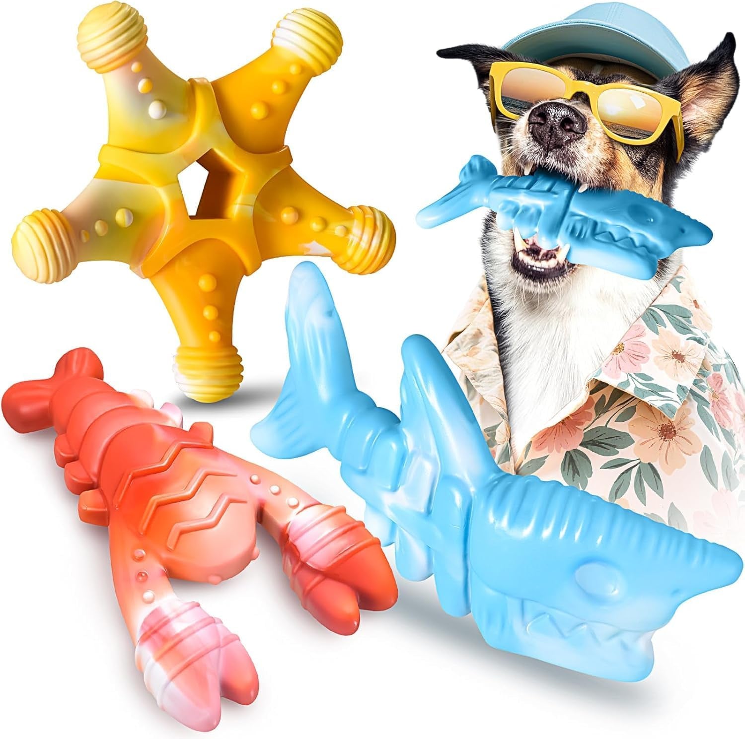nezin-dog-toys-for-aggressive-chewers-indestructible-toys-for-large-dogs-dog-chew-for-large-medium-small-breed-3-pack-super-chewer-with-tough-nylon-gift-for-dogs