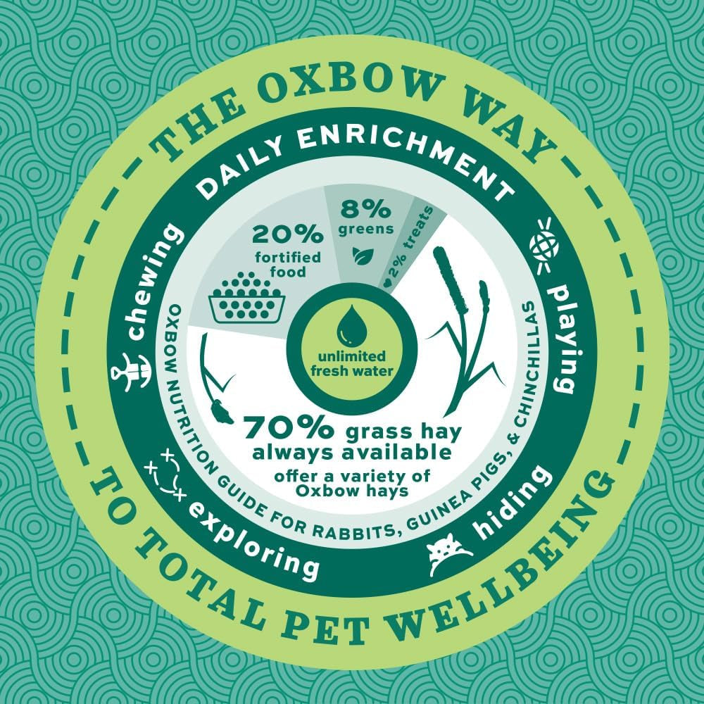 oxbow-hay-topper-rabbit-guinea-pig-treats-hay-mixer-garden-blend-2-oz-foraging-hay-topper-with-kale-bell-pepper-basil-sprinkles-for-rabbits-guinea-pigs-chinchillas-adds-variety-to-hay