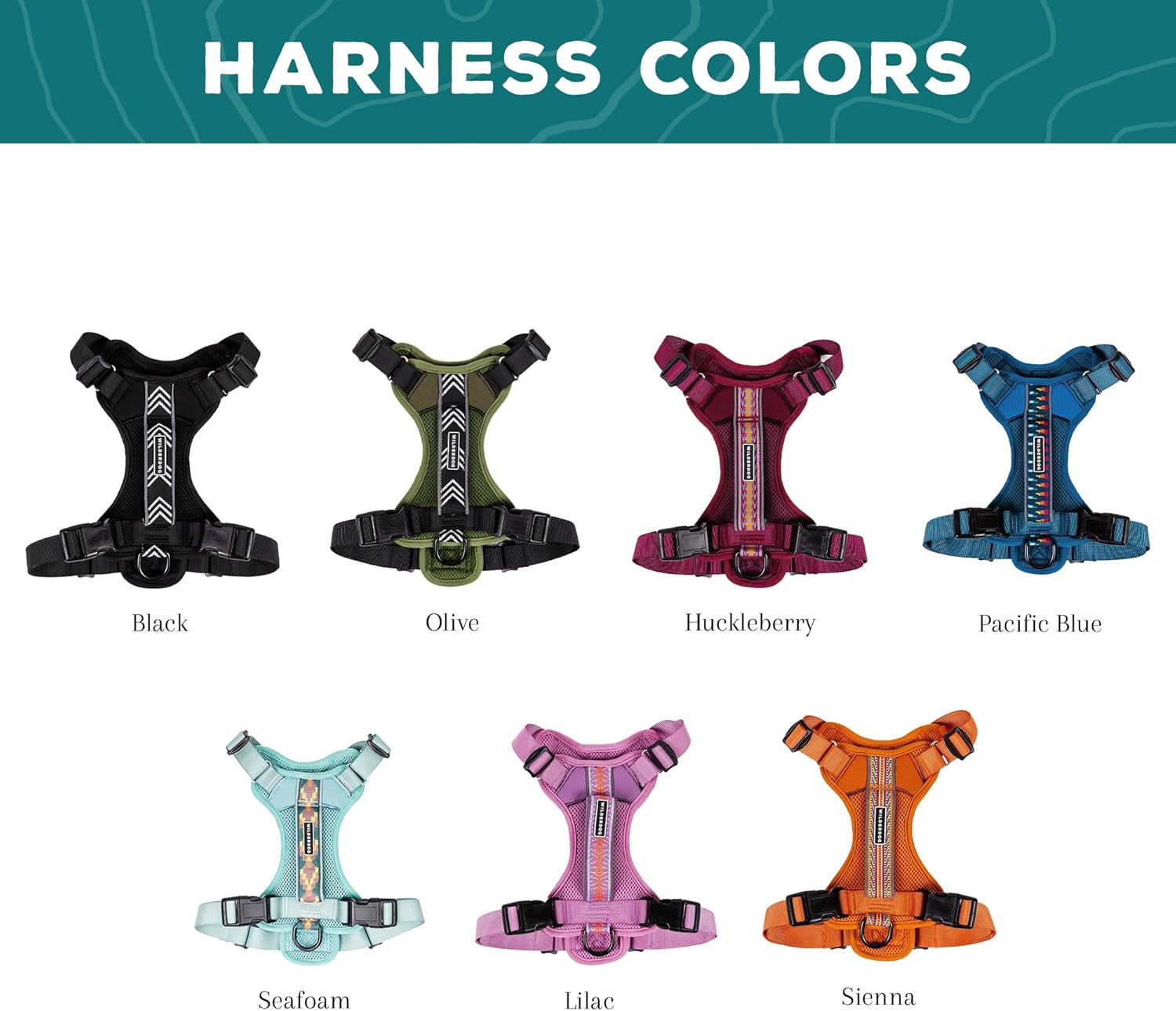 wilderdog-lightweight-dog-harness-with-reflective-straps-medium-huckleberry