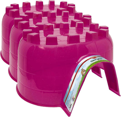 Kaytee Igloo Habitat Hideout for Pet Rabbits, Ferrets, Guinea Pigs, and Other Small Animals, Giant5