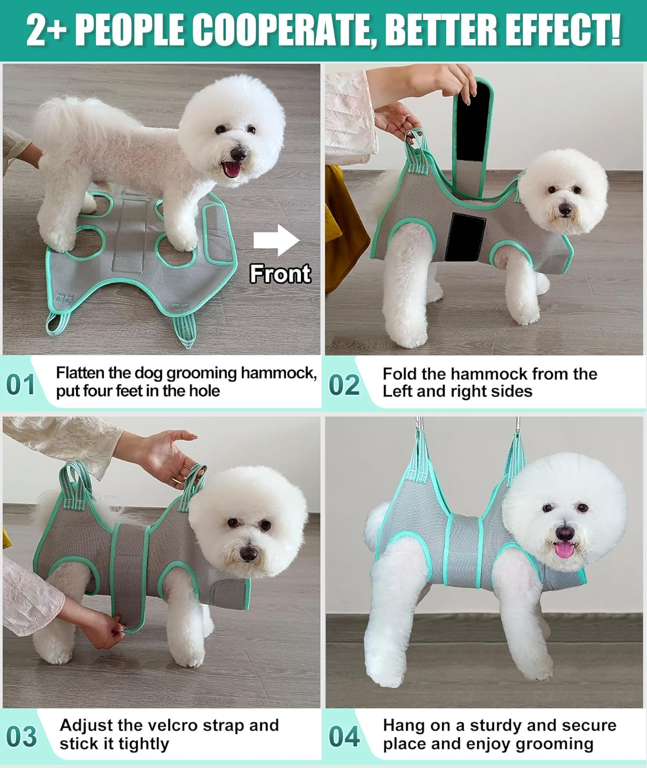 kkiimatt-dog-grooming-hammock-harness-small-dog-groming-sling-gray-dog-hanging-harness-for-nail-trimming-dog-nail-clipping-hanger-restraint-holder