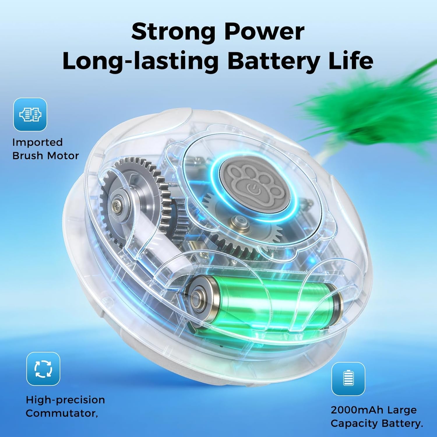 duckart-interactive-cat-toy-hide-and-seek-automatic-cat-toy-with-birdcall-rechargeable-3-speeds-auto-sleep-wake-mode-kitten-toys-safe-abs-material-cat-toys-for-bored-indoor-adult-cats