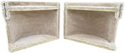 Homestock Cat Tree Perch - Multi-Level Climbing Post for Indoor Cats - 28" X 23" X 36.5" - Green2