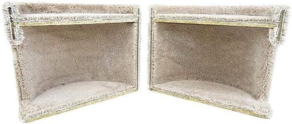 Homestock Cat Tree Perch - Multi-Level Climbing Post for Indoor Cats - 28" X 23" X 36.5" - Green2