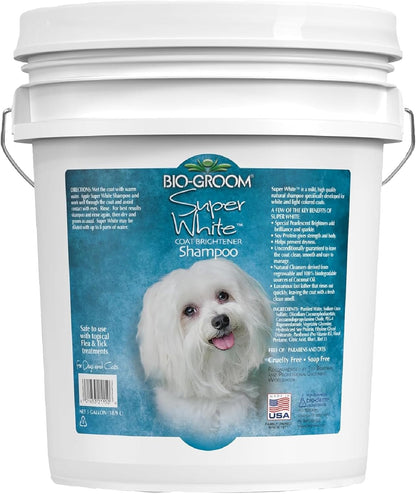 Bio-Groom Super Whitening Dog Shampoo - Whitening Pet Shampoo, Dog Bathing Supplies, Puppy Wash, Grooming Supplies, Cruelty-Free - 1 Gallon7