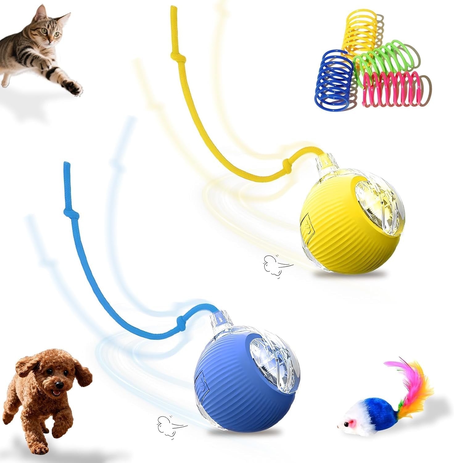 2-pack-usb-rechargeable-smart-cat-toy-ball-360-rotation-automatic-moving-chase-toy-obstacle-avoidance-interactive-play-with-4-spiral-springs-enrichment-toys-for-indoor-cats-puppies-small-dogs