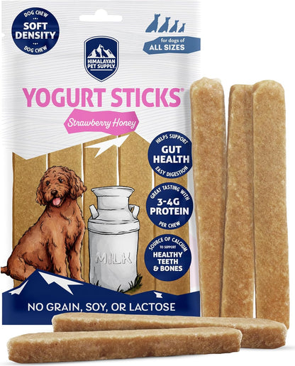Himalayan Dog Chew Yogurt Sticks, Probiotic Treats, Peanut Butter, 5 Treats | Dog Chews with Prebiotics, Probiotics & Protein, Digestive Support, Lactose & Gluten Free, Natural Dog Treats for All Breeds12