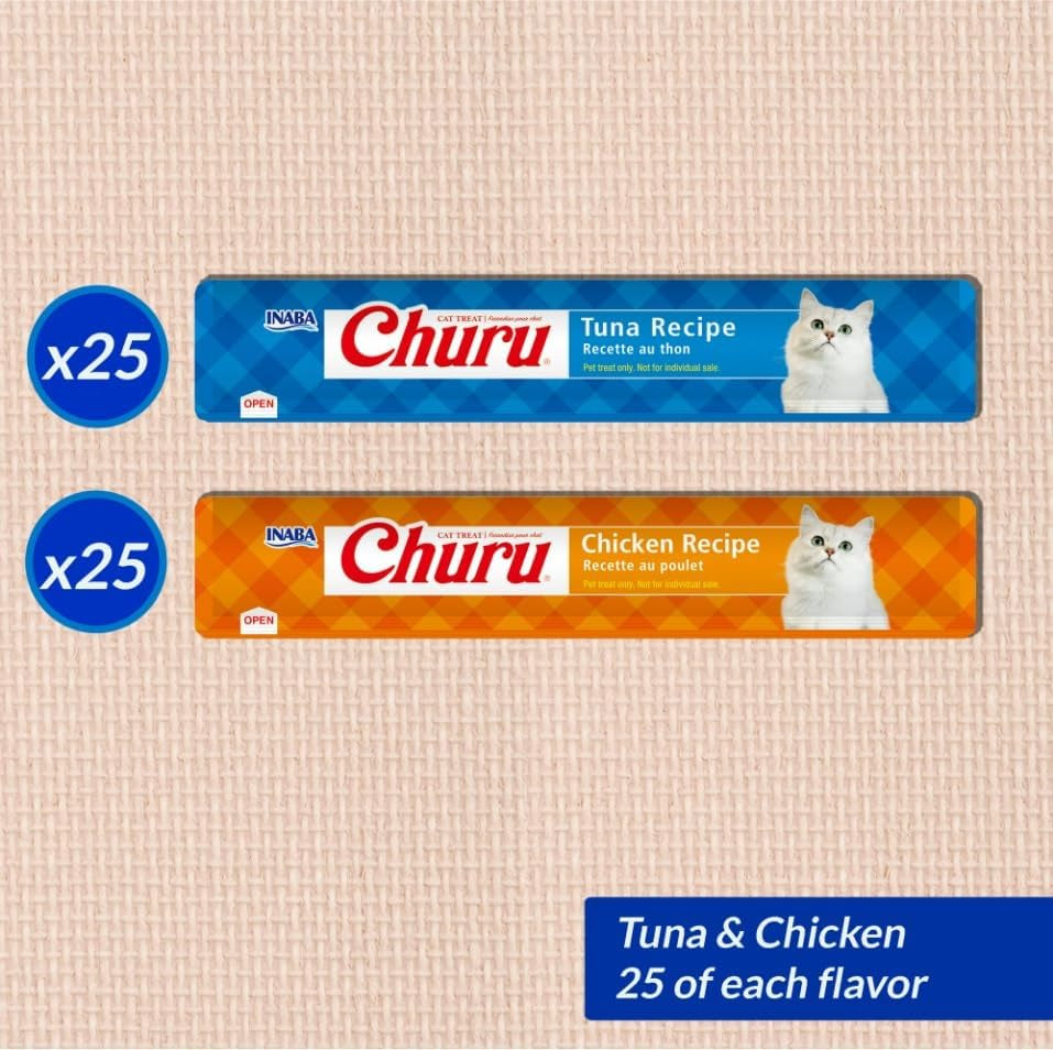 inaba-churu-lickable-grain-free-puree-cat-treats-25-tuna-25-chicken-grain-free-lickable-squeezable-creamy-puree-treat-topper