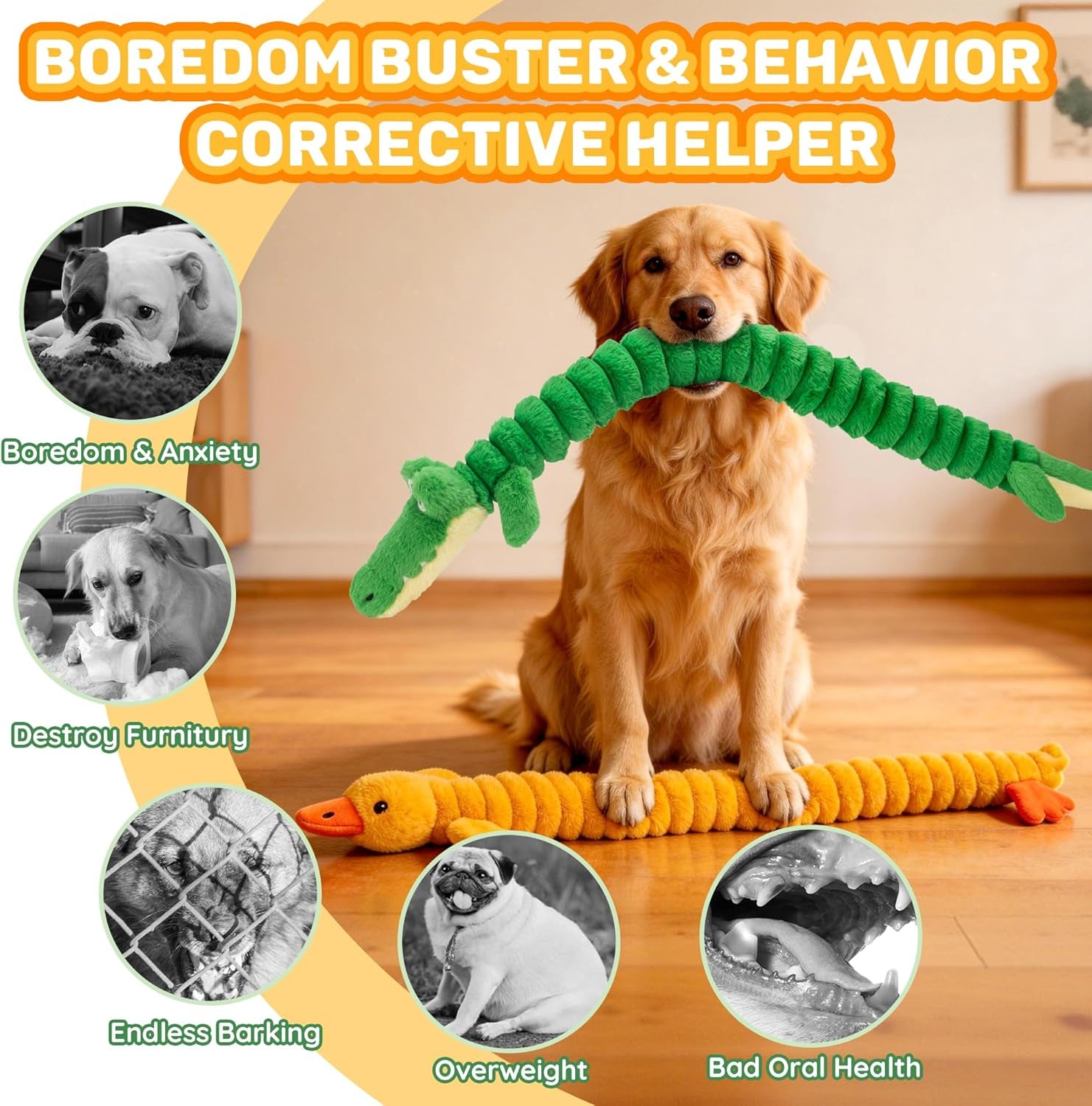 lechong-2-pack-40-extra-long-squeaky-dog-toys-for-large-dogs-soft-chew-plush-stuffed-animal-dogs-toy-interactive-tug-of-war-dog-toys-for-all-dogs-to-keep-them-busy