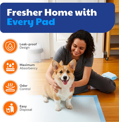 AKC Dog Training Pads, XL 28" X 30", Fresh Scent, 50 Count2