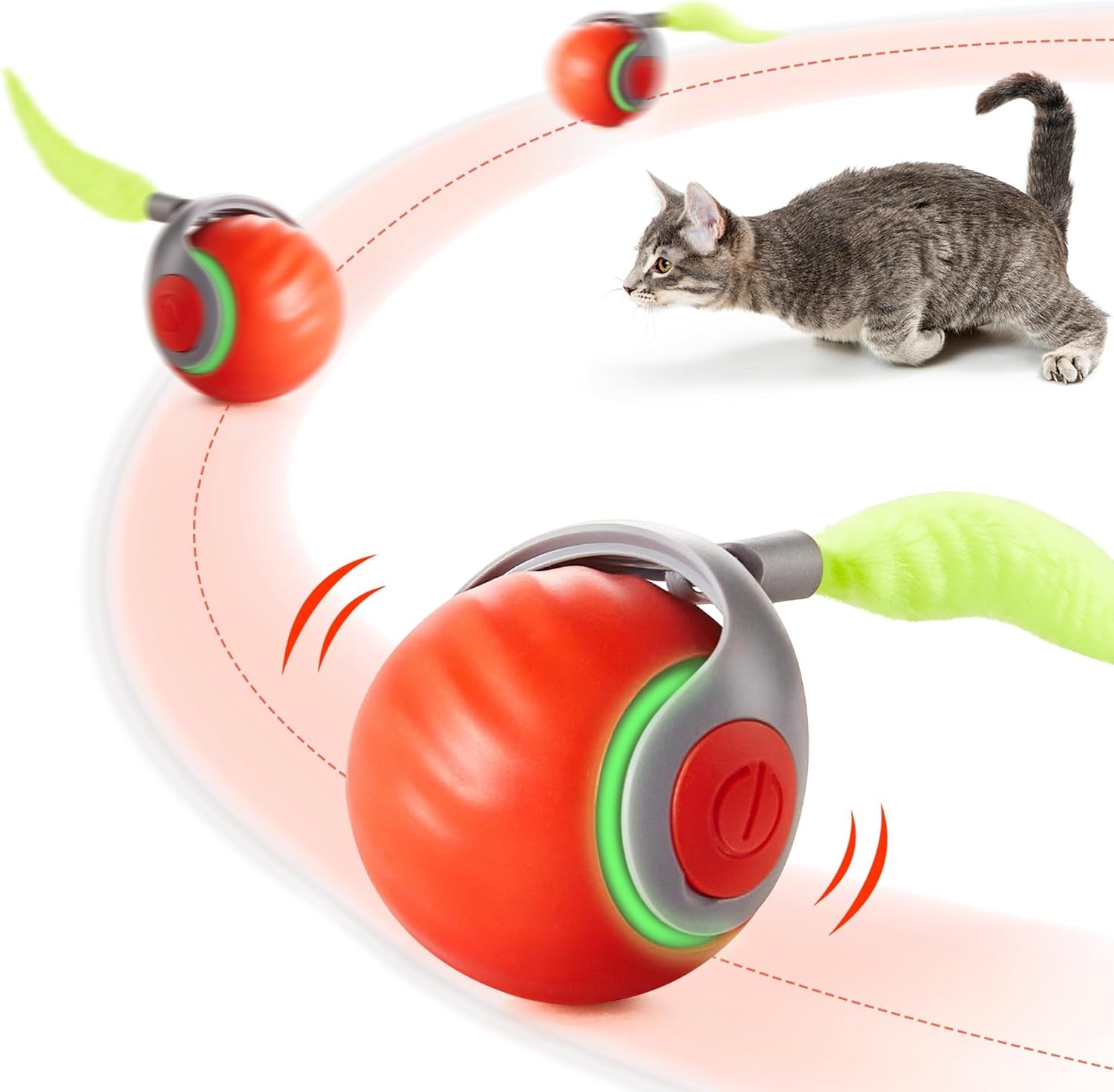 potaroma-moving-ball-cat-toys-with-feather-tail-rechargeable-2026-new-interactive-toy-for-indoor-cats-exercise-smart-interactive-kitten-rolling-ball-orange