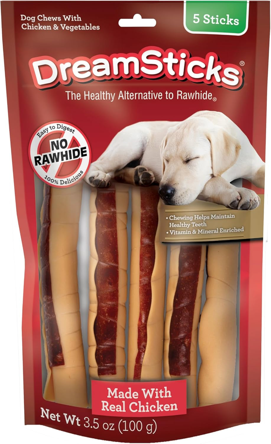 dreambone-chicken-wrapped-mini-stick-dog-treats-daily-rawhide-free-chew-digests-safely-and-completely-with-real-protein-chicken-and-veggies-15-count