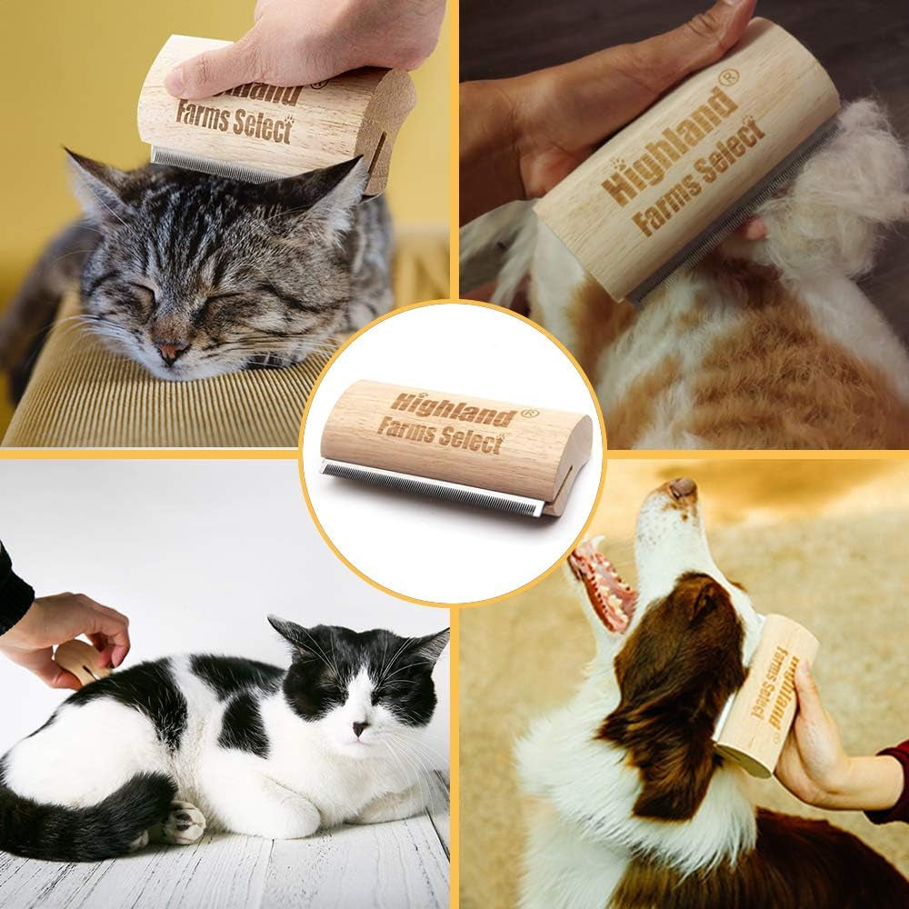 deshedding-grooming-tool-for-dogs-cats-horses-ergonomic-design-wood-groom-brush-professional-pet-groomer-painlessly-remove-for-short-long-hair-fur-dirt-5-inches
