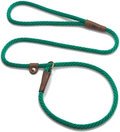 Mendota Pet Slip Leash - Dog Lead and Collar Combo - Made in the USA - Mocha, 3/8 in X 6 Ft - for Small/Medium Breeds20
