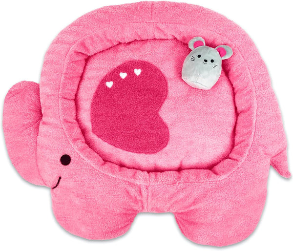TONBO Soft Plush Small Cute and Cozy Nature Dog Cat Bed, Washer and Dryer Friendly (Sunflower)12