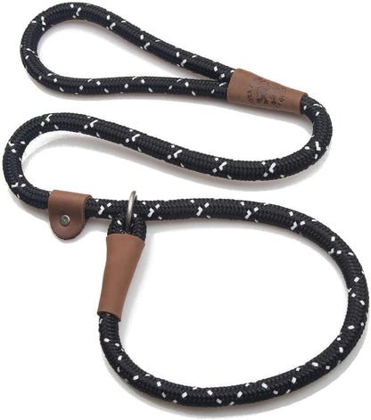 Mendota Pet Slip Leash - Dog Lead and Collar Combo - Made in the USA - Mocha, 3/8 in X 6 Ft - for Small/Medium Breeds66